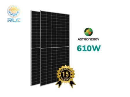 TẤM PIN NĂNG LƯỢNG MẶT TRỜI ASTRONERGY 610W - 2 MẶT KÍNH